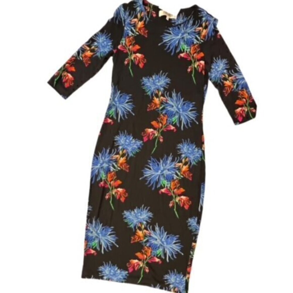 🎉PRICE REDUCED🎉 Diane von Furstenberg Floral‎ Silk Dress NWT $398 Small Sheath